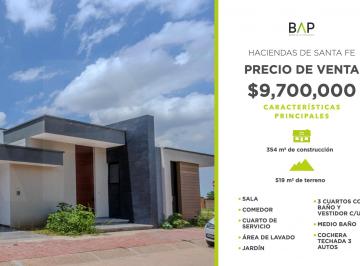 Casa de 3 habitaciones, León · Casa de 519 m² con 3 Recámaras en Venta en Residencial Santa Fe