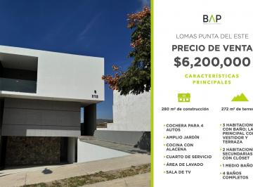 Casa de 3 habitaciones, León · Casa de 272 m² con 3 Recámaras en Venta en Lomas Punta del Este