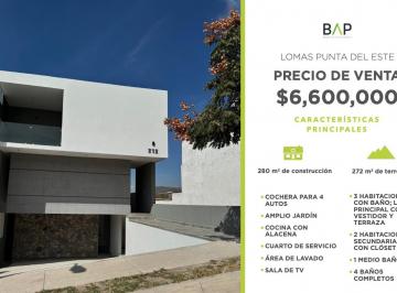 Casa de 3 habitaciones, León · Casa de 272 m² con 3 Recámaras en Venta en Lomas Punta del Este