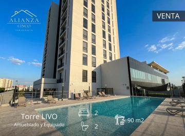 Departamento de 2 habitaciones, Monterrey · Departamento en Venta Torre Livo