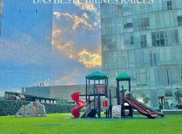 Departamento · 120m² · 2 Recámaras · 2 Estacionamientos · Departamento en Renta Amueblado Torre Dalí, Plaza Carso, Nuevo Polanco, Cdmx