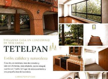 8277b0bf7eaf3657cb9aeb2d604fcfc97e78cd4275c871b1fb22b2b1b51a13d1 · Exclusiva Casa en Condominio en Tetelpan, Álvaro Obregón!