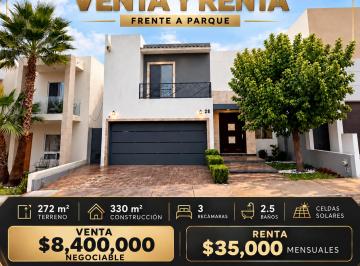 Casa de 3 habitaciones, Chihuahua · Casa en Renta en Zona Valles Frente a Parque con Celdas Solares