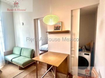 Departamento · 30m² · 1 Recámara · Departamento en Renta en San Rafael Cuauhtémoc Bj 26 - 3286