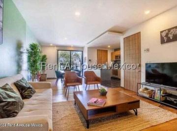 Departamento de 3 habitaciones, Cuauhtémoc · Departamento en Renta en Roma Norte, Cuauhtémoc La27 - 78