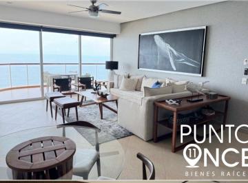 Departamento de 2 habitaciones, Bahía de Banderas · Departamento en Renta Mensual | del Canto Nuevo Vallarta Frente Al Mar