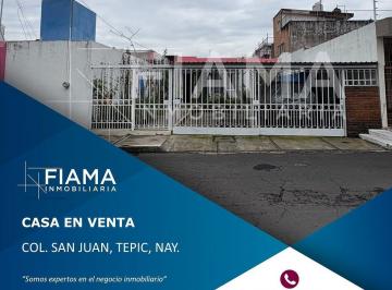 69439c474d4fa52d0d1c1980cdc5fbf2677a20a07ad255aa1c697919a2637817 · Casa en Venta en Col. San Juan, Tepic, Nayarit