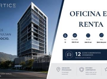 Oficina , San Pedro Garza García · Oficina en Renta + Torre Vertice