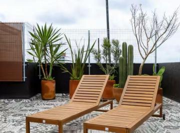 Departamento de 2 habitaciones, Cuauhtémoc · PH Amueblado en Venta Roma Norte, Roof Garden Privado