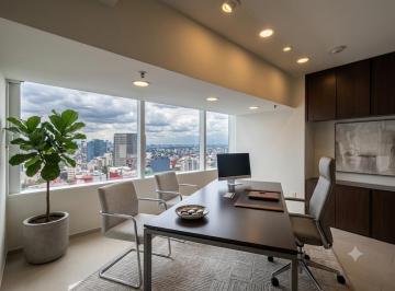 Oficina , Benito Juárez · Exclusiva Oficina en El Wtc 62 m² – Piso 19, con Baño Privado y 2 Estacionamiento.