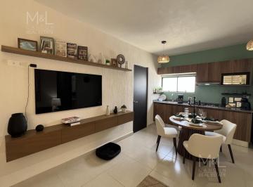Departamento · 80m² · 3 Recámaras · 1 Estacionamiento · Departamento en Venta en Cancún, de 3 Recámaras, 80.93 m², en Vassari
