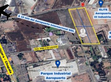 Terreno industrial , Tlajomulco de Zúñiga · Terreno Industrial en Venta en Aeropuerto - Camino Viejo a Los Laureles 75