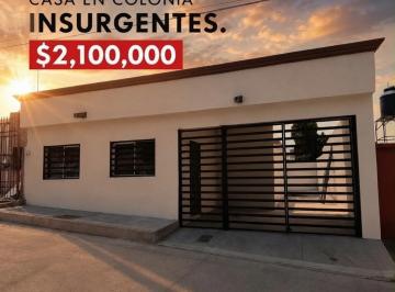 Casa · 85m² · 2 Recámaras · 1 Estacionamiento · Se Vende Casa en Colonia Insurgentes