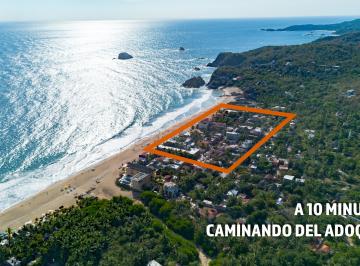 Terreno / Lote , San Pedro Pochutla · Terreno en Venta con Vista Al Mar en Zipolite, Ideal Para Inversión