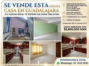 Casa de 4 habitaciones, Guadalajara · Casa en Venta Zona de Facil Acceso.