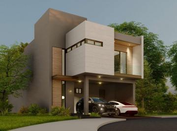 Casa · 275m² · 3 Recámaras · 2 Estacionamientos · Venta Casa de 275 m² en Fracc. Vientos del Vergel - Carretera Nacional en Santiago - 3 Niveles