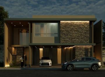 Casa · 3 Recámaras · 2 Estacionamientos · Casa en Venta Fraccionamiento Altares Residencial - Carretera Nacional en Santiago, Nuevo León.