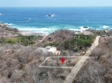 Terreno / Lote , Santa María Tonameca · Terreno con Vista y Rápido Acceso Al Mar en Playa Aragón