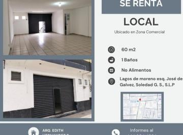 Local comercial , Soledad de Graciano Sánchez · Local en Zona Comercial