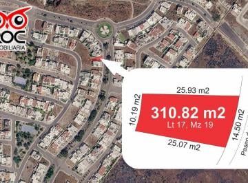 Terreno / Lote · 310m² · Excelente Terreno en Esquina, Lomas de Juriquilla, Querétaro.