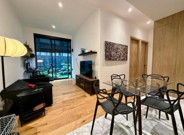 Departamento · 63m² · 2 Recámaras · 1 Estacionamiento · Departamento con Jardín en Venta en Colonia Roma Norte - (4)
