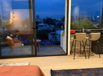 Departamento de 1 habitación, Cuauhtémoc · Rento Loft Amueblado y Equipado en Av Baja California, Col Roma Sur, Alc Cuauhtémoc