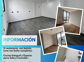 Departamento Renta de 2 habitaciones · Departamento Amplio y Nuevo a Estrenar