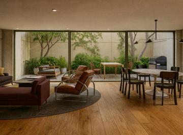 Departamento de 2 habitaciones, Cuauhtémoc · Departamento con Estudio, Vista Al Jardín, Coworking y Roof Garden, en Venta