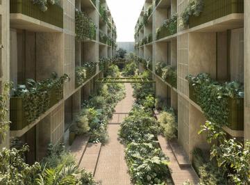 Departamento de 2 habitaciones, Cuauhtémoc · Penthouse con 3 Terrazas, Vista Al Jardín, Roof Garden y Coworking, en Venta