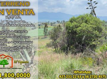 Terreno / Lote , Amealco de Bonfil · Terreno en Venta en La Torre, Amealco, Querétaro – 16,787 m² con Certificado Parcelario