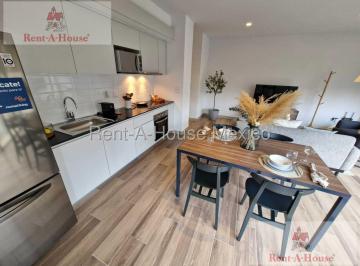 Departamento · 70m² · 2 Recámaras · Departamento en Renta en Juarez, Cuauhtémoc Rg 26 - 1870