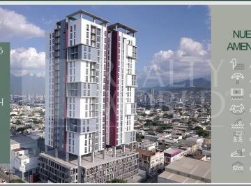 Departamento · 94m² · 3 Recámaras · - Dv Departamento en Venta Centro de Monterrey, N. L.