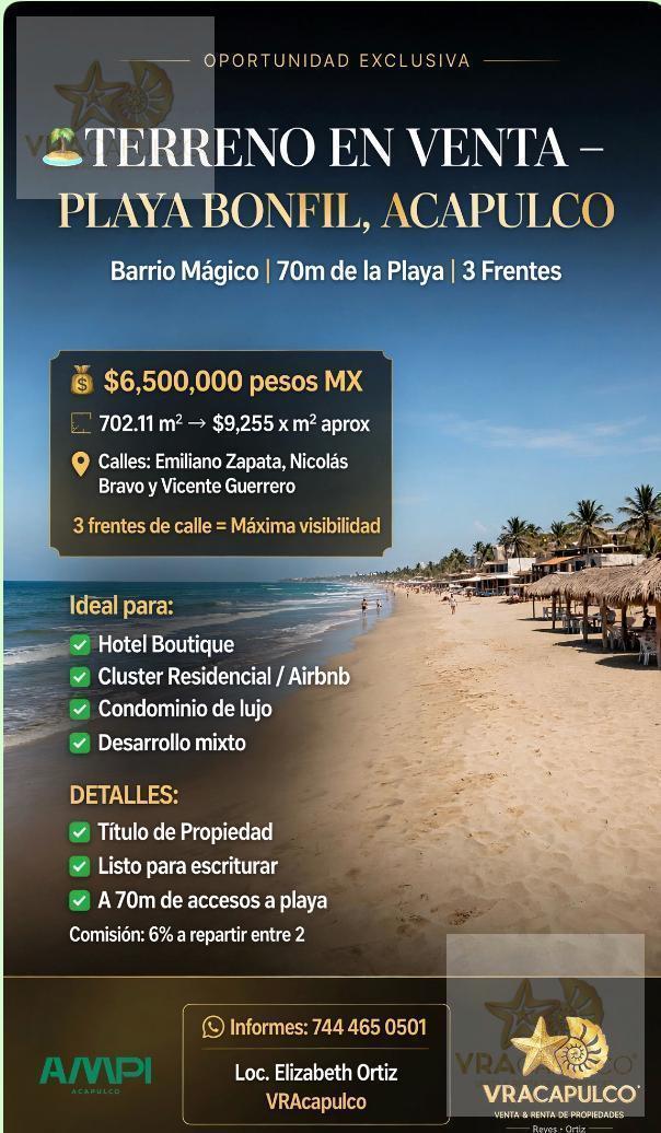 Premium Land for Sale in Playa Bonfil