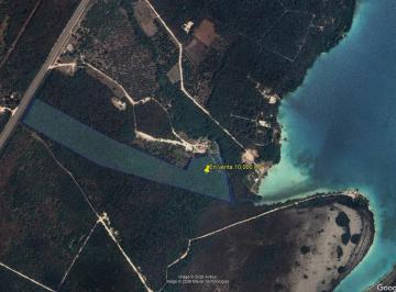 Terreno / Lote · 10000m² · Terreno con 203 m de Rio en La Laguna de Bacalar
