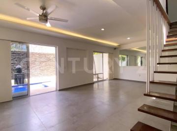 Casa · 186m² · 3 Recámaras · 2 Estacionamientos · Casa en Renta en Residencial Palmaris con Alberca Privada