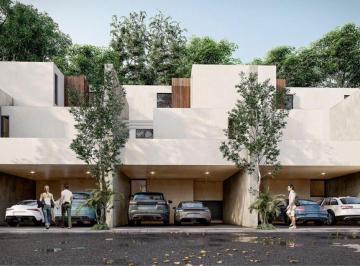 Casa · 205m² · 2 Recámaras · 2 Estacionamientos · Townhouse en Privada Patio Carey Venta en Temozón Norte, Mérida (Eb - Wi4229)