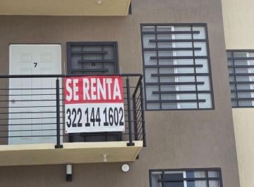 Departamento de 2 habitaciones, Bahía de Banderas · Departamento en Renta – Fracc. Zitadela (Sin Muebles - Planta Media en Esquina)