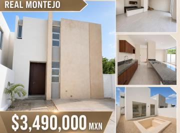Casa · 160m² · 3 Recámaras · 2 Estacionamientos · Casa de Tres Habitaciones, en Venta Real Montejo