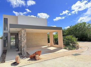 Casa · 287m² · 3 Recámaras · 2 Estacionamientos · Casa en Venta en Privada Silvesta, Conkal, Mérida (Eb - Wl9025)