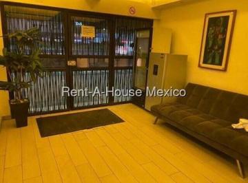 Departamento de 1 habitación, Coyoacán · Departamento Amueblado en Renta en Coyoacan, Campestre Churubusco Edlt 26 - 1588.