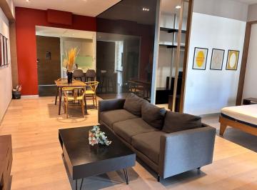 Se renta departamento de 80 m2 amueblado..
-Una recámara con baño y vestidor
-C · Se Renta Departamento Amueblado en Torre Magenta en La Juárez
