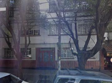 Departamento de 3 habitaciones, Cuauhtémoc · Estudio de 40 m² en Renta, a Una Cuadra de Parque México