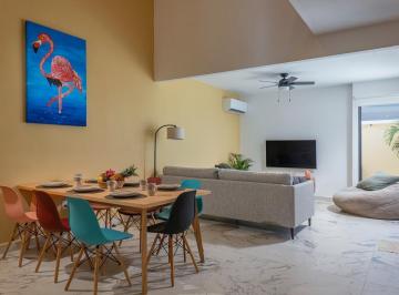 Casa · 197m² · 3 Recámaras · 2 Estacionamientos · Casa Bali 2 – Casa Amueblada de 3 Recámaras con Jacuzzi y Panels Solares Cerca de Xcaret
