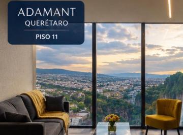 Departamento de 1 habitación, Querétaro · Adamant Querétaro | Piso 11 | Vista Panorámica a Los Arcos | Impecable | 57 m²