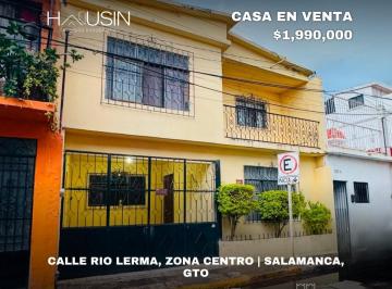 Casa · 107m² · 3 Recámaras · 1 Estacionamiento · Casa en Venta. Calle Rio Lerma Esquina con Calle Libertad. Zona Centro. Salamanca, Gto.