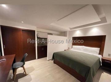 Departamento de 1 habitación, Miguel Hidalgo · Departamento Amueblado en Renta en Miguel Hidalgo, Escandon Edlt 26 - 1810.