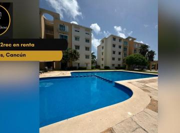 Departamento · 72m² · 2 Recámaras · Departamento Amueblado en Renta en Sm 326, Cancún