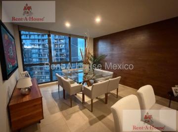 Departamento · 110m² · 3 Recámaras · Departamento Amueblado en Be Grand Alto Polanco