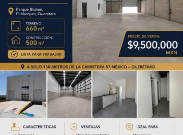 Bodega comercial , El Marqués · Bodega en Venta o Renta