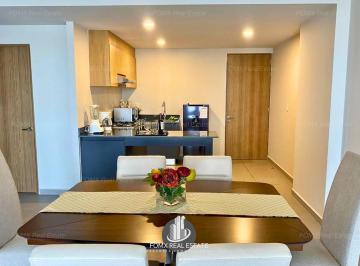 Departamento · 75m² · 2 Recámaras · 2 Estacionamientos · Departamento Amueblado en Renta en Torre Bikia Andrade